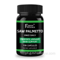 As cápsulas de Palmetto de serra impedem a perda de cabelo cápsulas de próstata